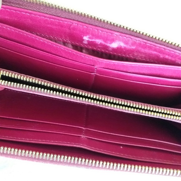 Miu Miu Pink Leather Wallet Luxury Authentic - Picture 8 of 8